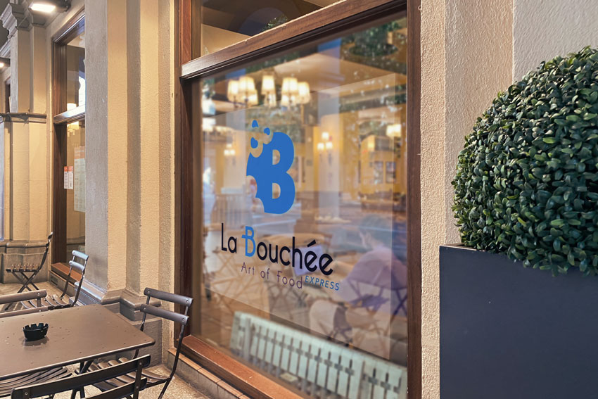 Enseigne restaurant La Bouchée
